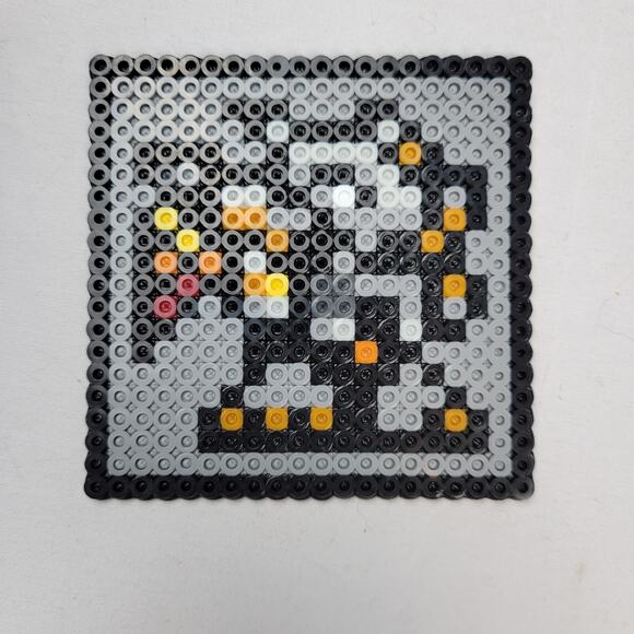Alphamon Ouryuken 16Bit Digimon Digivice Perler Bead Pixel Art - Picture 2 of 2